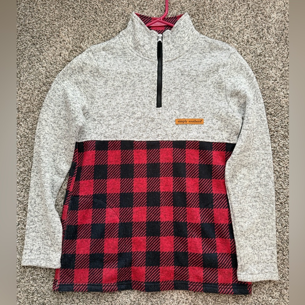 Simply Southern 1/4 Zip Sweatshirt